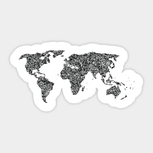 The world Sticker